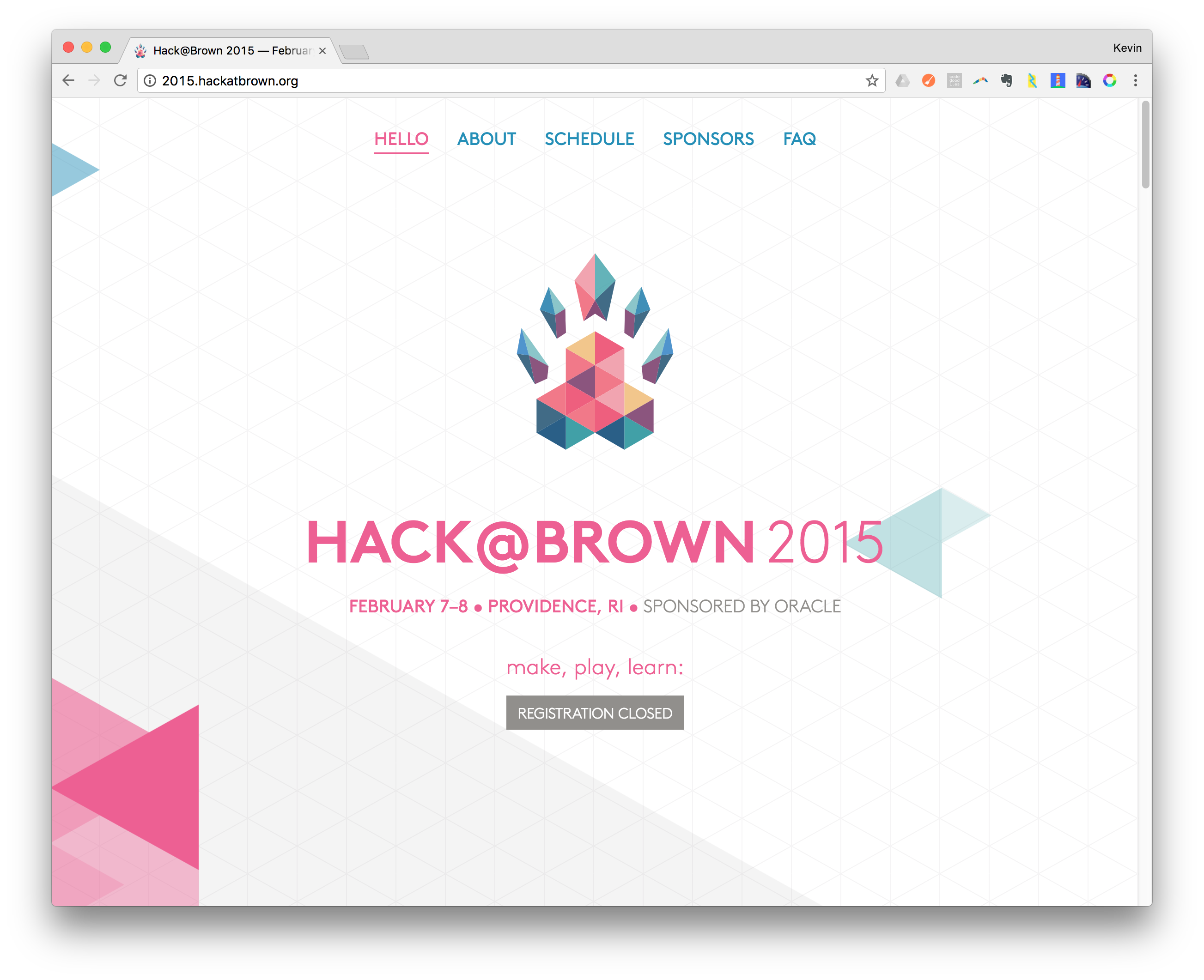 Hack@Brown 2015